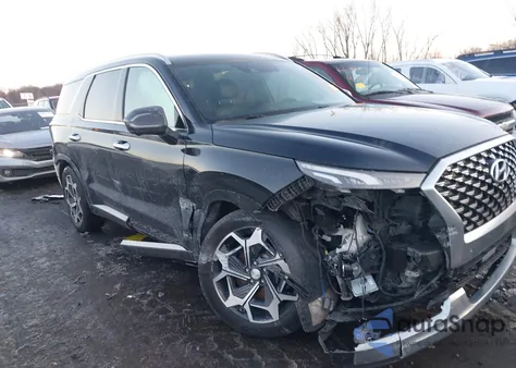 2021 Hyundai Palisade Calligraphy z USA, uszkodzony, nr VIN KM8R7DHE6MU269897